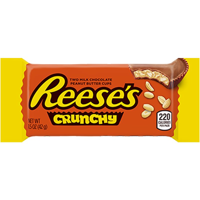 Makeiset "Crunchy Peanut Butter Cups" 42 g - 77% alennus