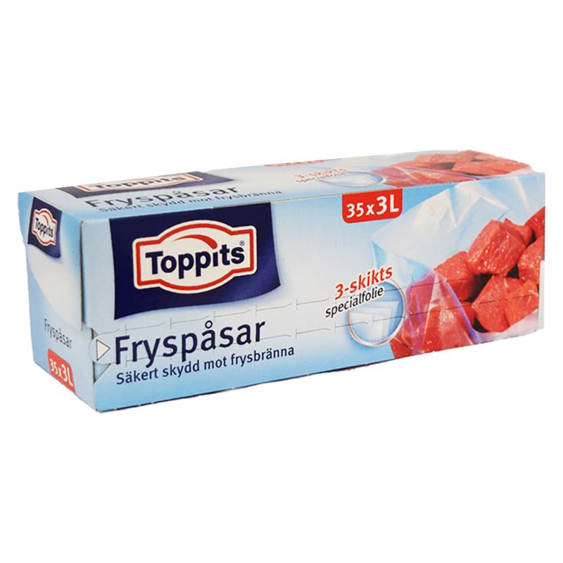 Pakastepussit 35 x 3L - 17% alennus