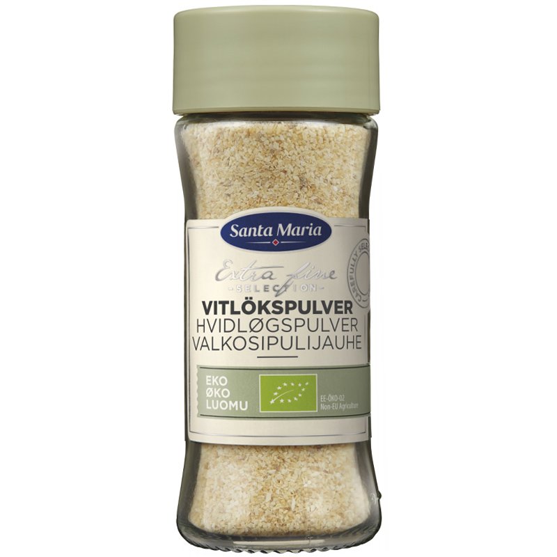 Luomu Valkosipulijauhe 49g - 52% alennus