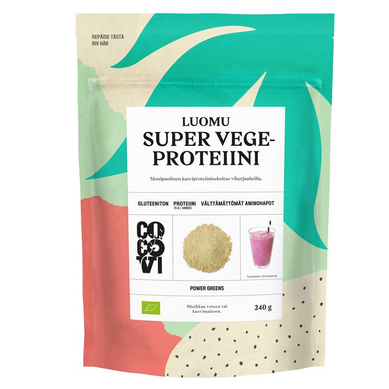 Luomu Super Vegeproteiini - 46% alennus