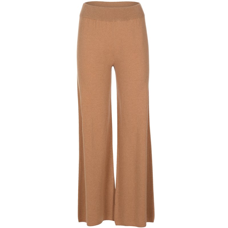 Merinovillahousut Camel Koko L - 78% alennus
