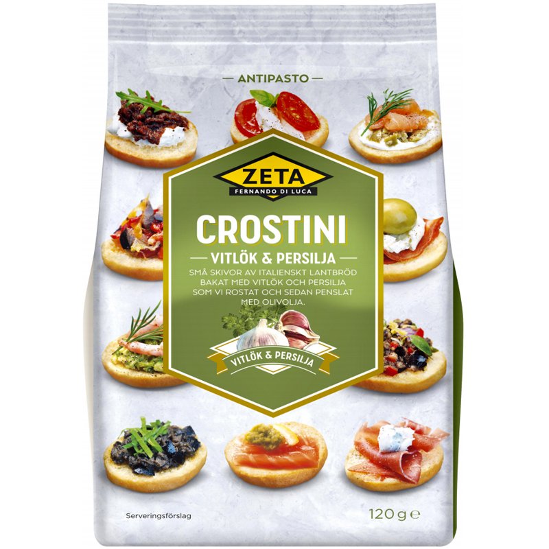 Crostini Valkosipuli - 25% alennus
