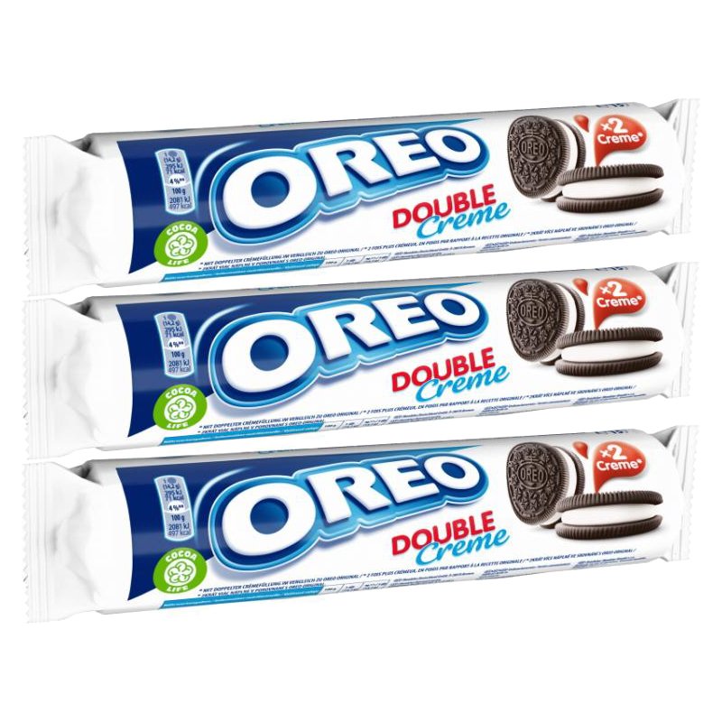 Oreo Double Creme 3kpl - 27% alennus