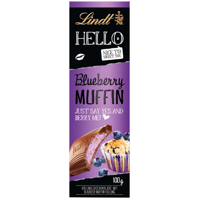 Maitosuklaa "Blueberry Muffin" 100g - 60% alennus