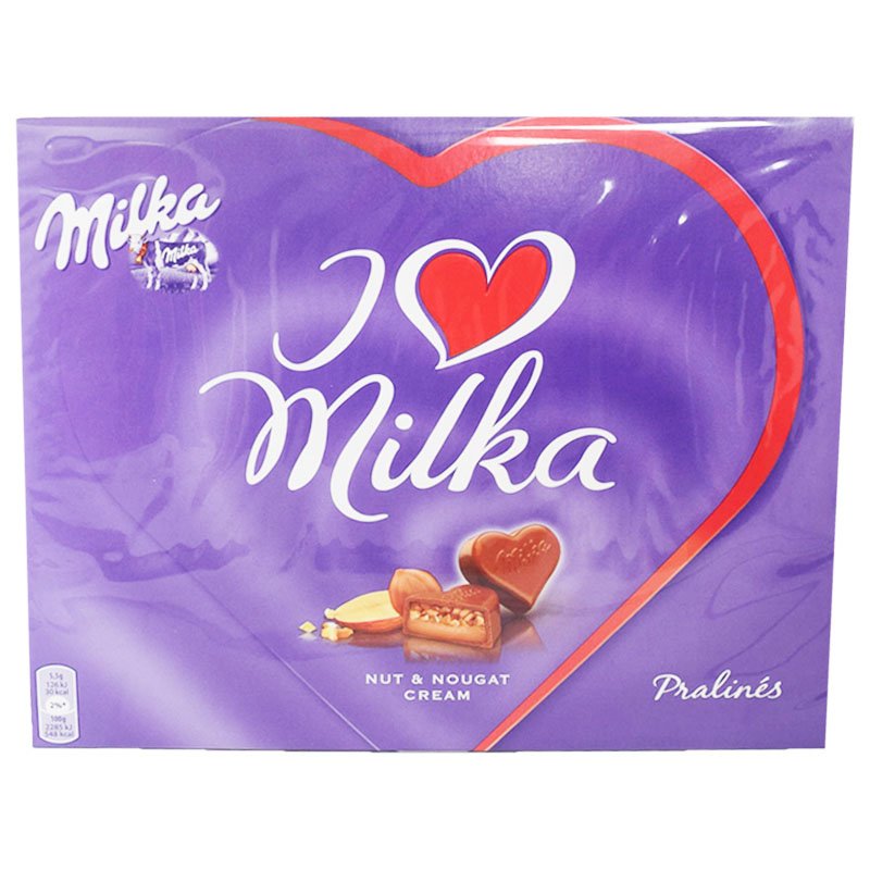 Suklaapraliinit "Nut & Nougat Cream" 110g - 47% alennus