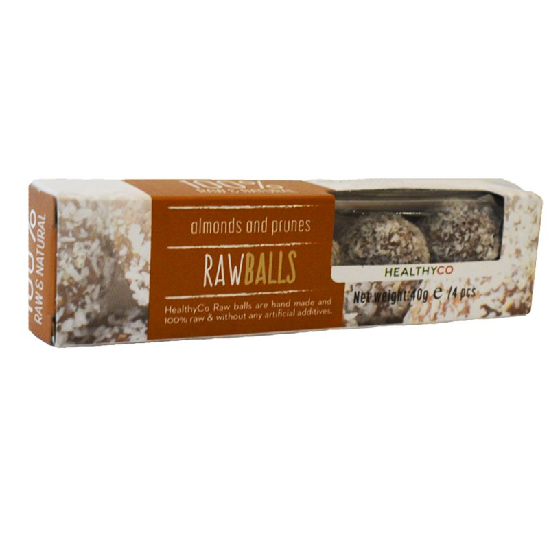 Raakakuulat kookos & manteli 40 g - 78% alennus