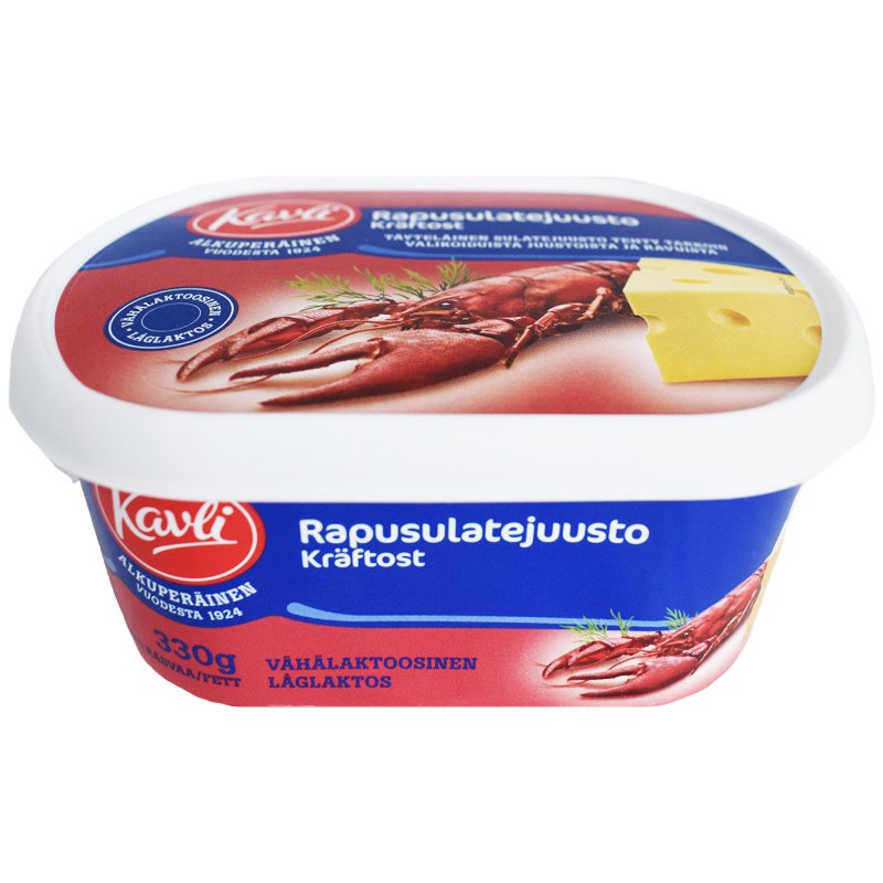 Rapusulatejuusto 330g - 29% alennus
