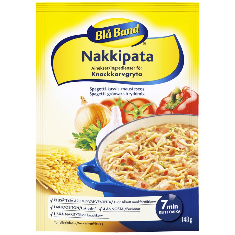Blå Band Nakkipata 148g - 32% alennus