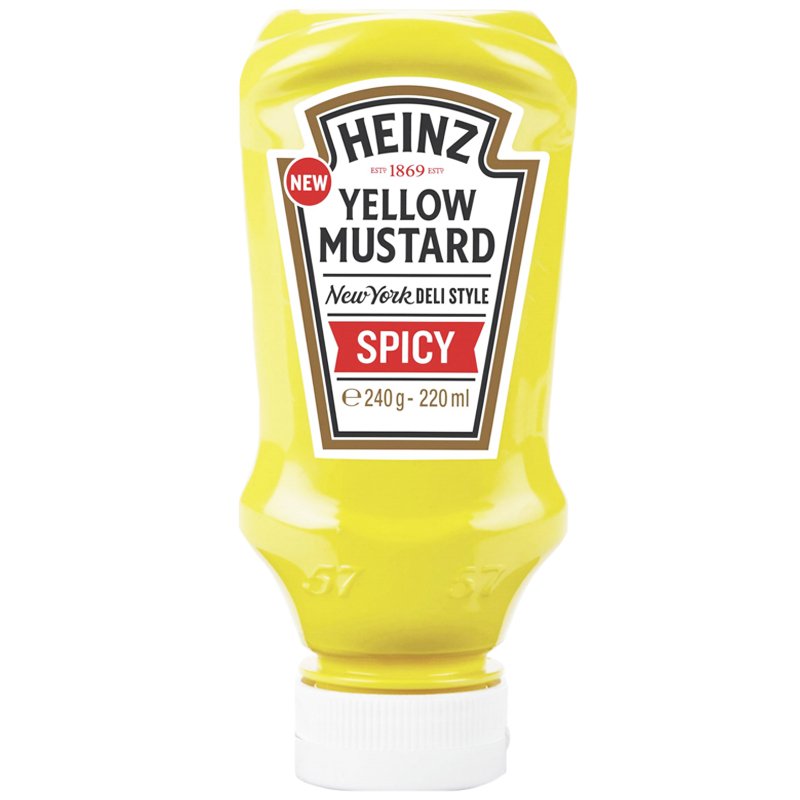 Sinappi "Yellow Mustard Spicy" 240g - 47% alennus
