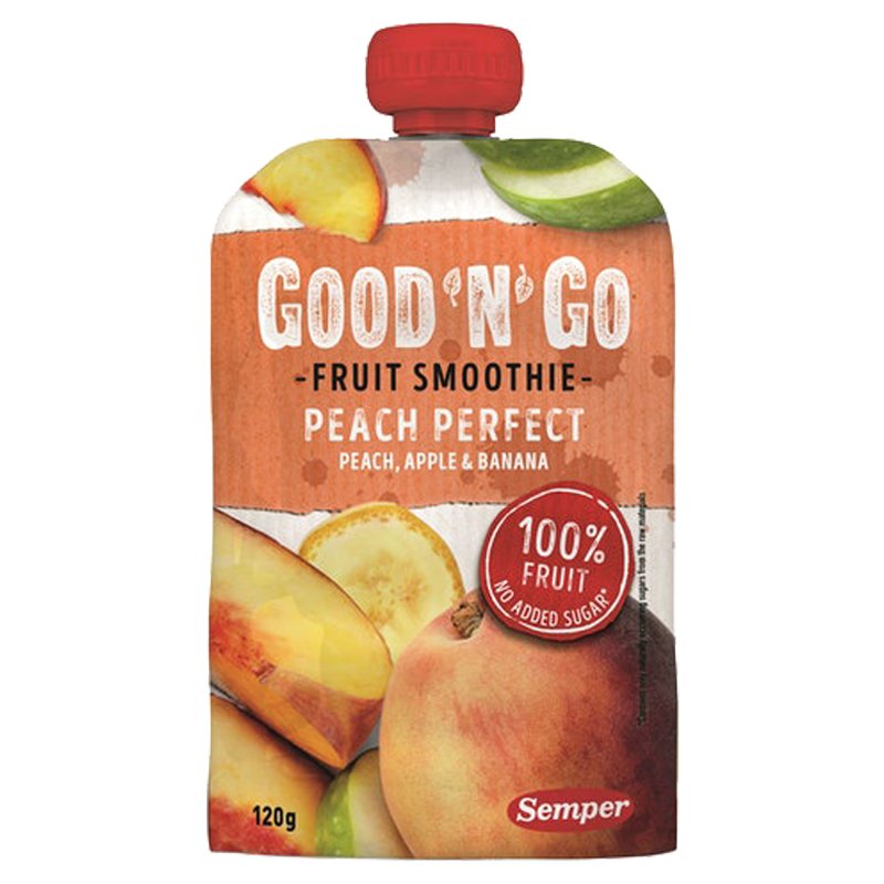 Hedelmäsmoothie Persikka, Omena & Banaani - 24% alennus