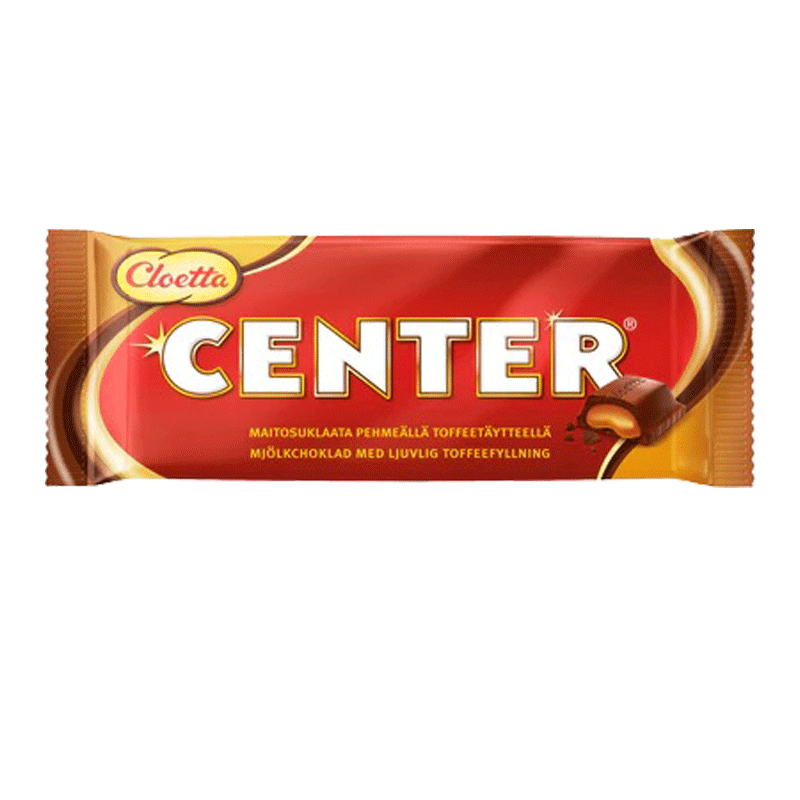 Center Maitosuklaa Toffeetäytteellä - 20% alennus