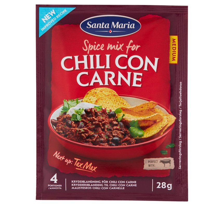 Mausteseos "Chili Con Carne" 28g - 2% alennus