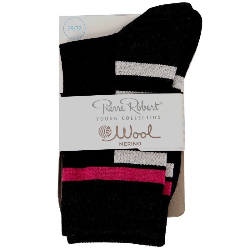 Merinovillasukat Charcoal 29-32 - 88% alennus