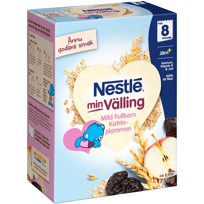 Lastenruoka Täysjyvävelli Luumu 750 g - 46% alennus