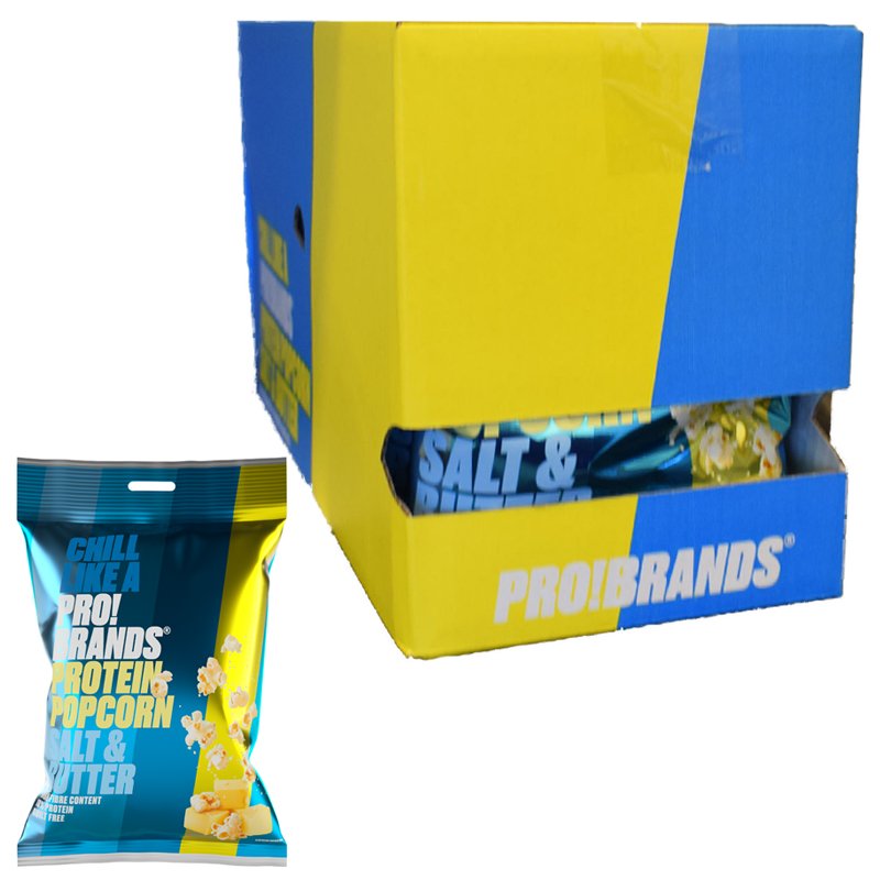 Proteiinipopcornit 8kpl - 33% alennus