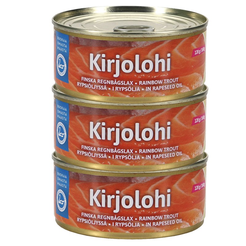 Kirjolohi Rypsiöljyssä - 40% alennus