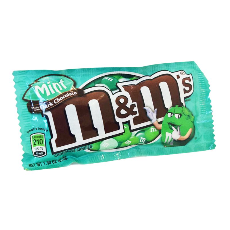 M&M Tumma suklaa & Minttu 42,5 g - 39% alennus