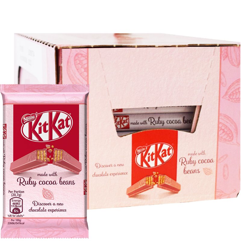 Kitkat Ruby Suklaapatukat 24kpl - 61% alennus