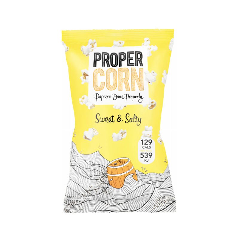 Popcorn "Sweet & Salty" 30g - 81% alennus