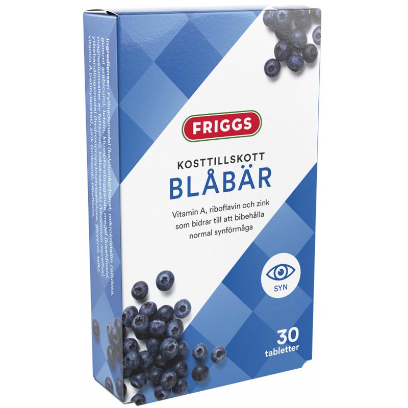 Lisäravinne Mustikka 30-pack - 72% alennus