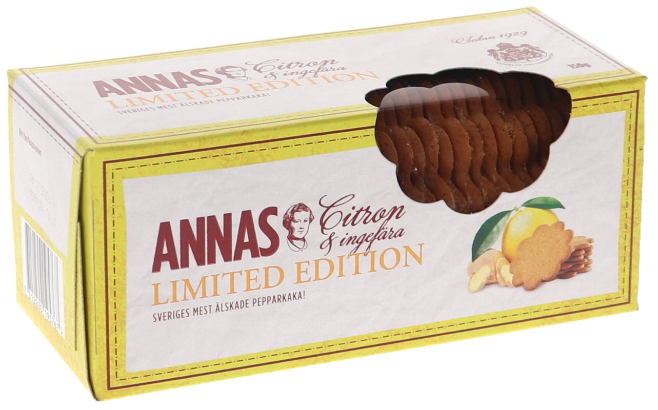 Piparkakut Sitruuna & Inkivääri - 30% alennus