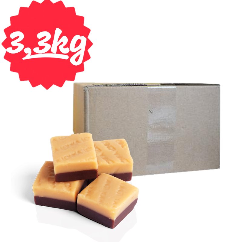 Laatikollinen "Vanilja & Suklaa" Fudge 3,25 kg - 87% alennus
