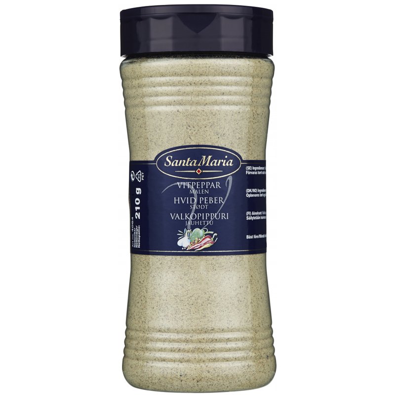 Jauhettu Valkopippuri 210g - 75% alennus