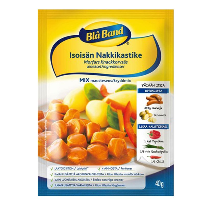 Isoisän Nakkikastike Mausteseos - 23% alennus