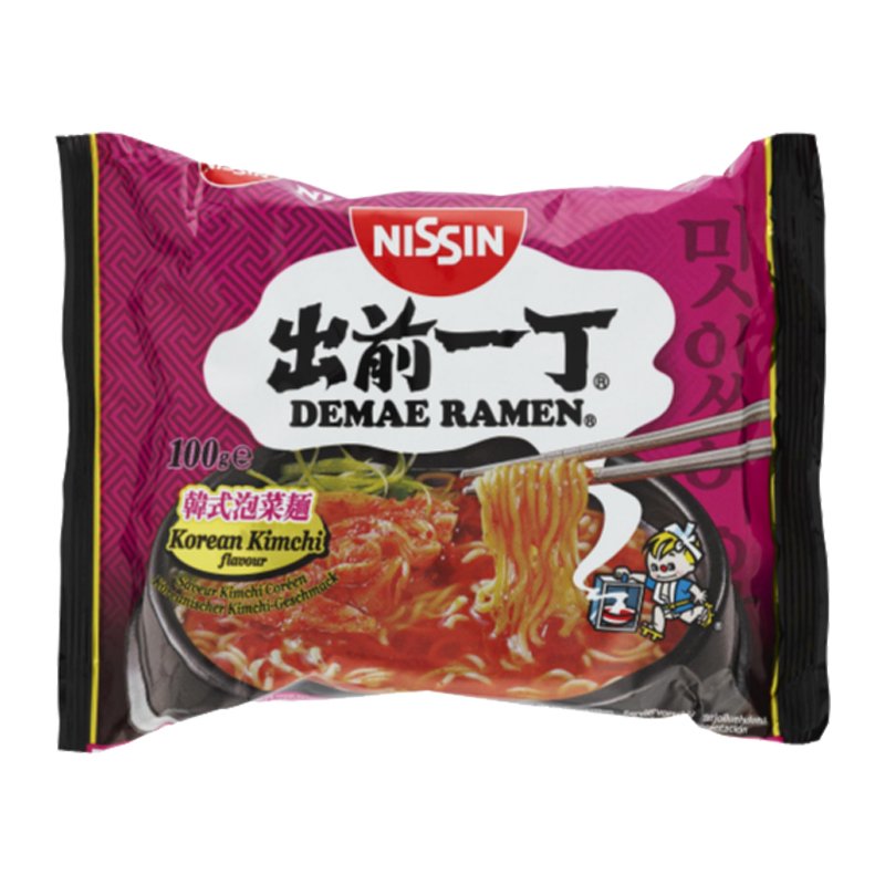 "Korean Kimchi" Nuudelit 100g - 25% alennus