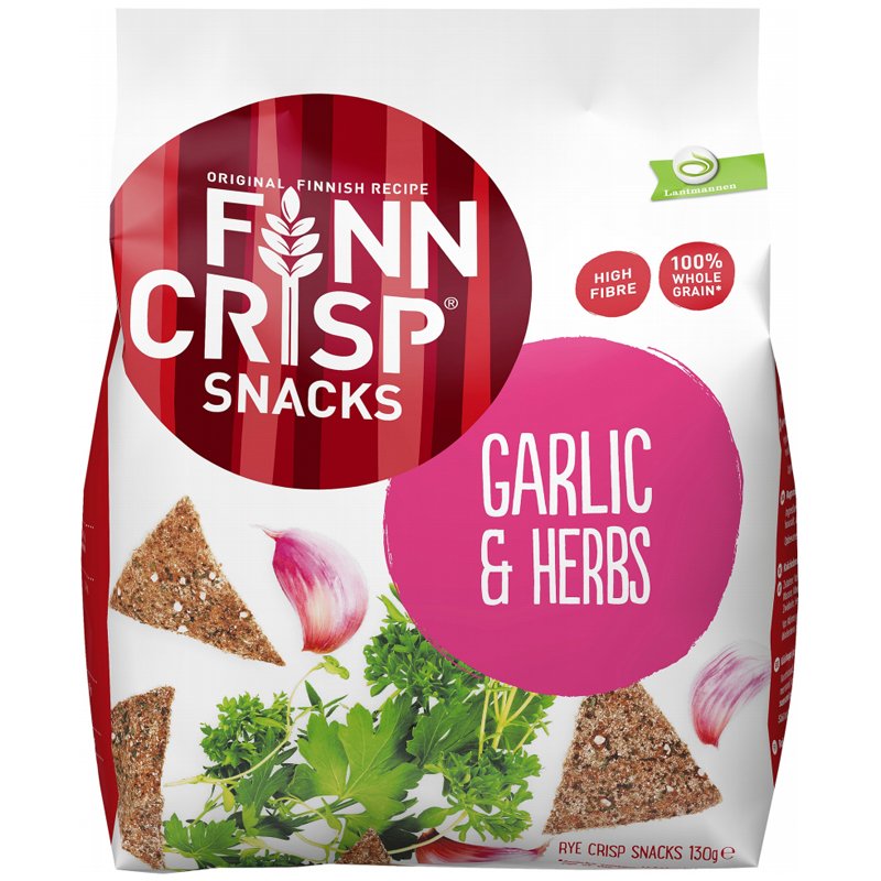Ruissipsit Garlic & Herbs - 29% alennus
