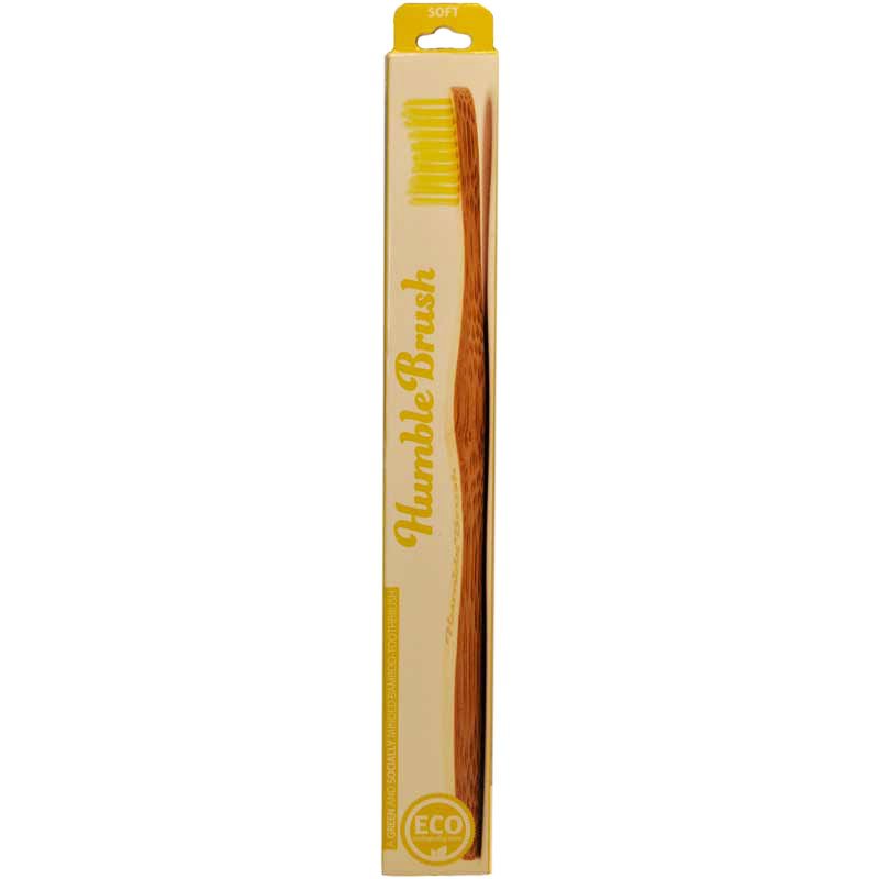 Hammasharja "Humble Brush" Keltainen - 20% alennus