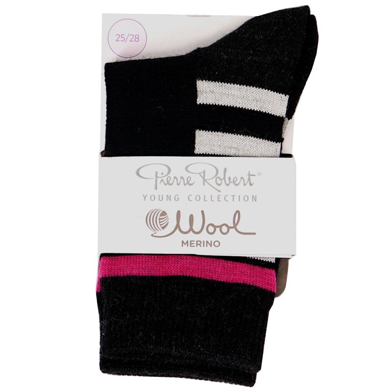 Merinovillasukat Charcoal 25-28 - 88% alennus